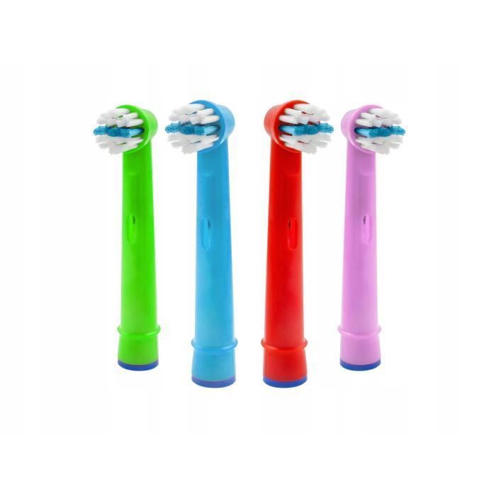 Kids Electric Toothbrush - Oral B - Vitality 100 Kids Frozen - with 8 Replacement Heads and Accessories