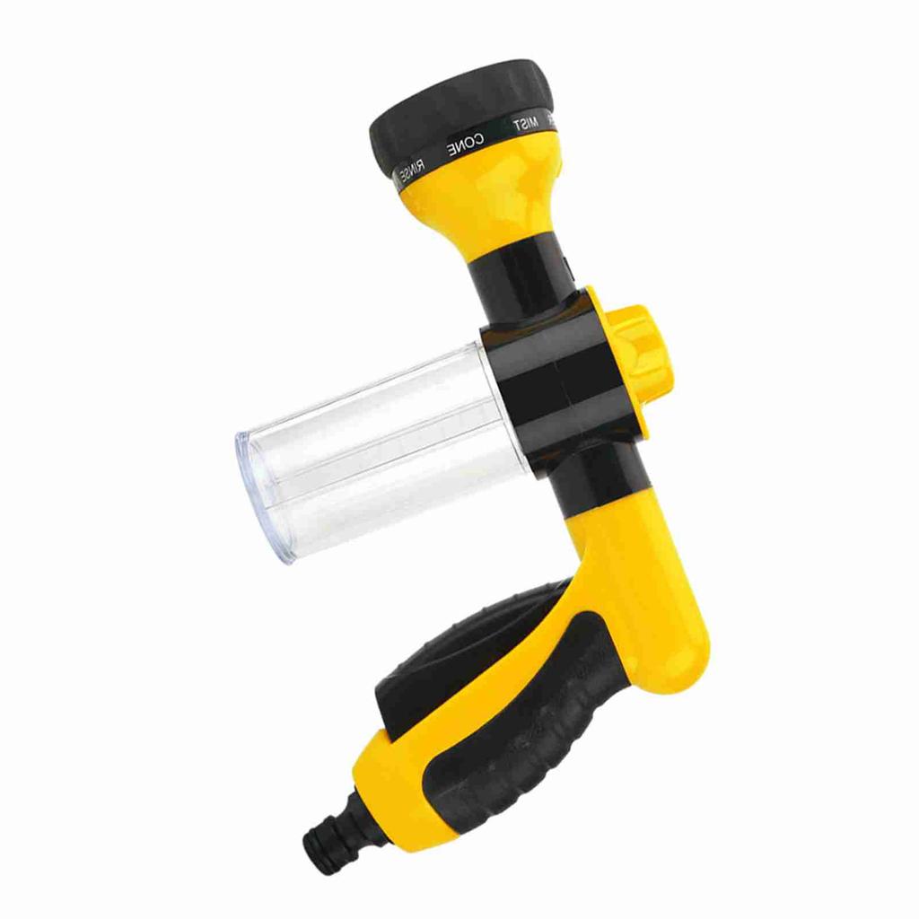 High Pressure Spray Car Wash Foam Water Gun Cleaning Tool Washer 6m Yellow
