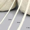 Cotton Fine Wrapped Thread Tapestry Woven Absorbent Rope Three Ply Cotton Rope Artificial Coarse Cotton Rope Binding 1mm 2mm 3mm 4mm 5mm 6mm