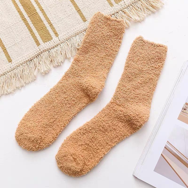 1/3Pairs Men Super Thick Coral Fleece Socks High Quality Home Floor Warm Winter Cold Snow Boot Socks Cotton Plush Thermal Sock