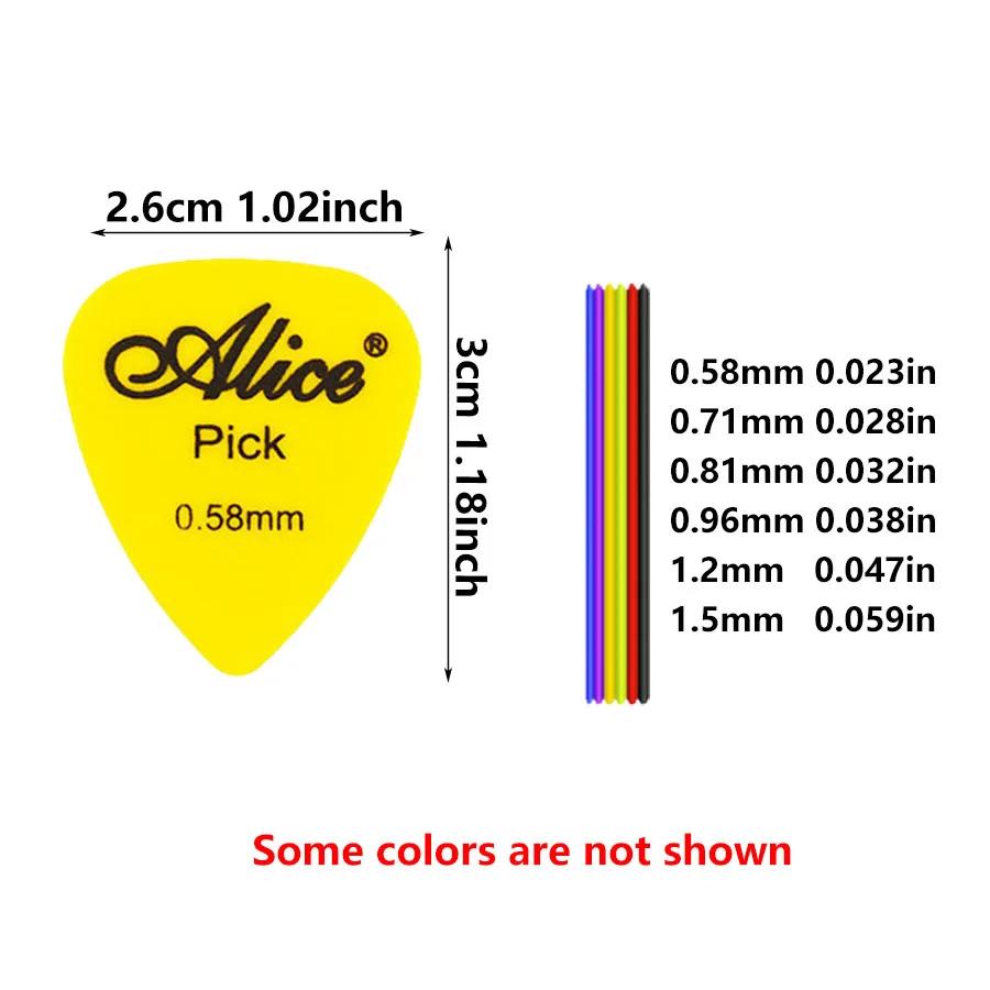 6pcs Matte Guitar Pick with Box Mixed 0.58MM-1.5MM Plastic Guitar Picks for Electric Guitars Bass Ukulele Professional JXB