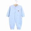 Baby Cotton Romper With Snap Closure For Newborns And Infants