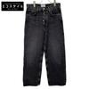 AGOLDE A9087-1346 Black Cotton LOW SLUNG BAGGY Button Fly Wide Baggy Denim Pants Bottoms 25 blackUsed