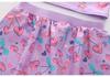 2026 Sleeveless Cartoon Two-Piece Swimsuit for Girls - Toddler and Small Children Skirt Style