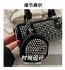 Trend Bag Women's 2025 New Model with Diamonds, Popular Simple and Versatile Fashion Hand Pillow, One Shoulder Messenger Bag