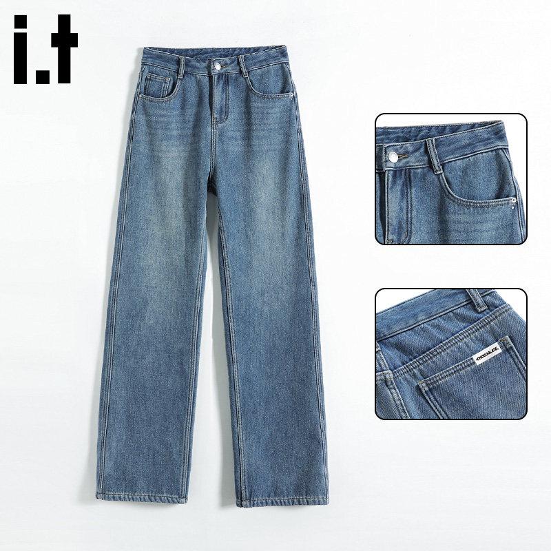 Women s Winter American Style Straight-Leg Jeans XL