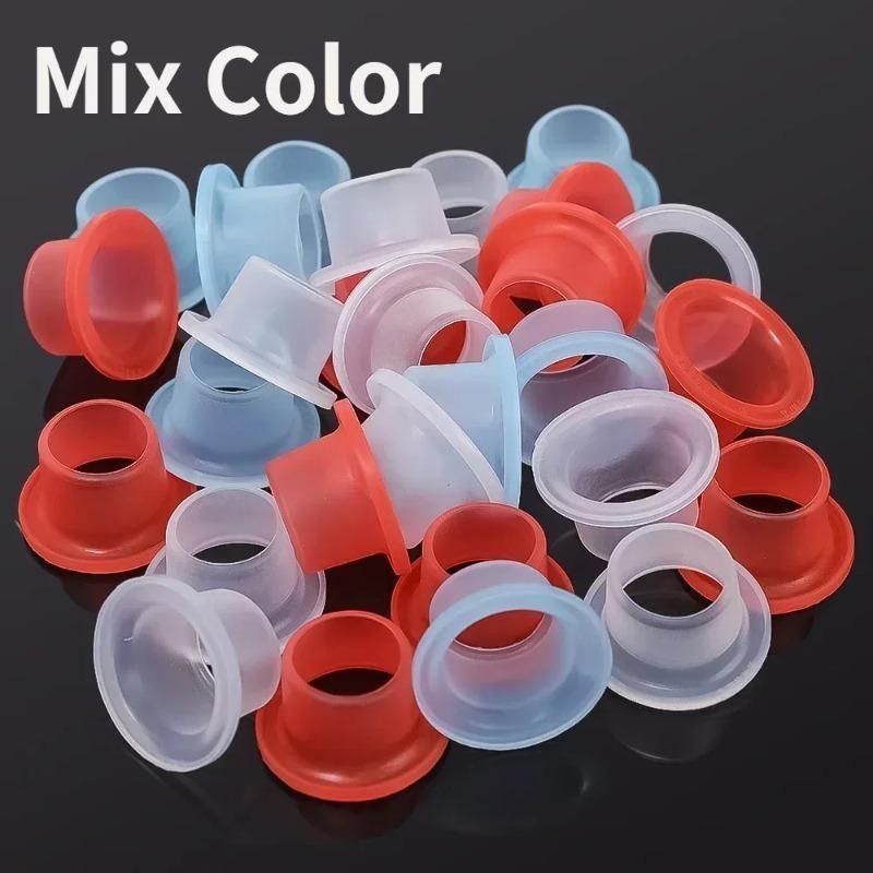 400Pcs Silicone Faucet Leak-proof Sealing Gasket Pipe Triangle Valve Washer Tap Hose Prevent Dripping   Leakage Plug Teflon Ta