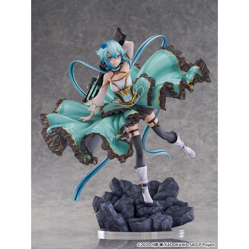 Sword Art Online Sinon -Crystal Dress Ver.- 1/7 Scale Figure
