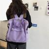 Casual Canvas Women Backpack Big Capacity Preppy Style School Bags for Teenagers Girls Travel Backpacks Mochilas Female Daypack