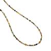 Colorful Tourmaline Heart Necklace - Japanese & Korean Inspired High-End Design