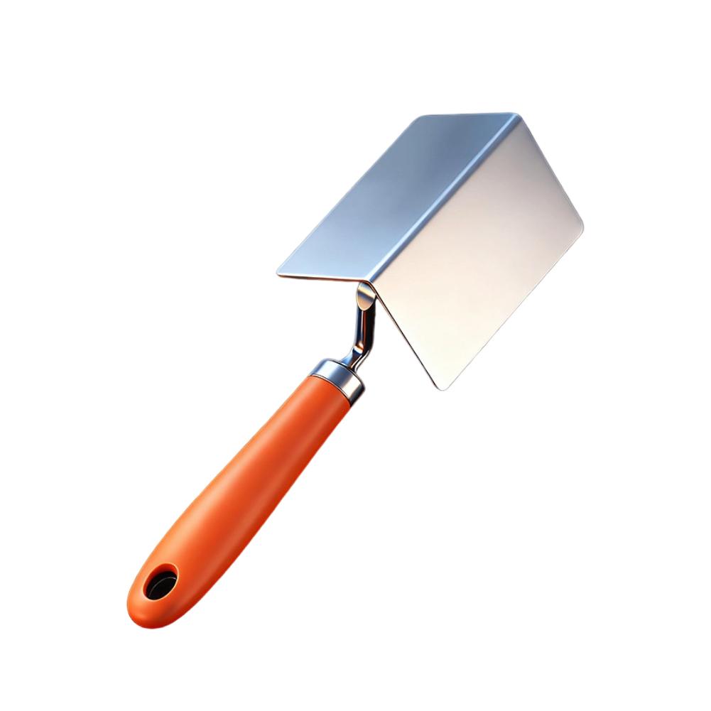 Efficient Stainless Steel Corner Tool with Non Slip Rubber Handle for Professional Level Inner and Outer Finishes