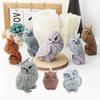 Top Quality 3D Owl Shape Candle Silicone Molds, Resin Aromatherapy Candles, Handmade Wax Soap, Home Decor Craft