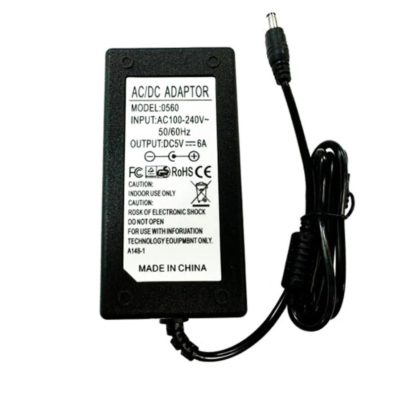 AC 220V To 5V Power Supply Adapter 5A 6A 8A Charger Universal Switching Power Adapter 5 Volt EU US Plug