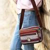 Boho Ethnic Pattern Nylon Crossbody Bag Lightweight Casual Women's Shoulder Bag