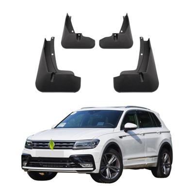 4 pièces Pare-boue de voiture Garde-boue Pare-boue de voiture Compatible avec VW Tiguan/Tiguan L 2017 2018 2019 2020