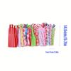 32 pcs Random Doll Clothes and Accessories, 10pcs Fashion Dresses 22pcs Shoes, Glasses, Necklaces, Handbag for Barbie Doll