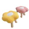 Cloud-Shaped Cute Flower Stool for Living Room or Kids' Bedroom