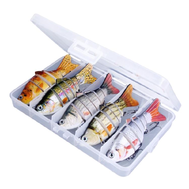 

3/5Pcs Hard Baits Fishing Tackle Minnow Fishing Lures Wobbler for Saltwater Fishing Multi Jointed Crankbaits Swimbait