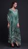 Phagun Floral & Paisley Beach Kaftan Bikini Cover Up Womena    S Maxi Dress Long