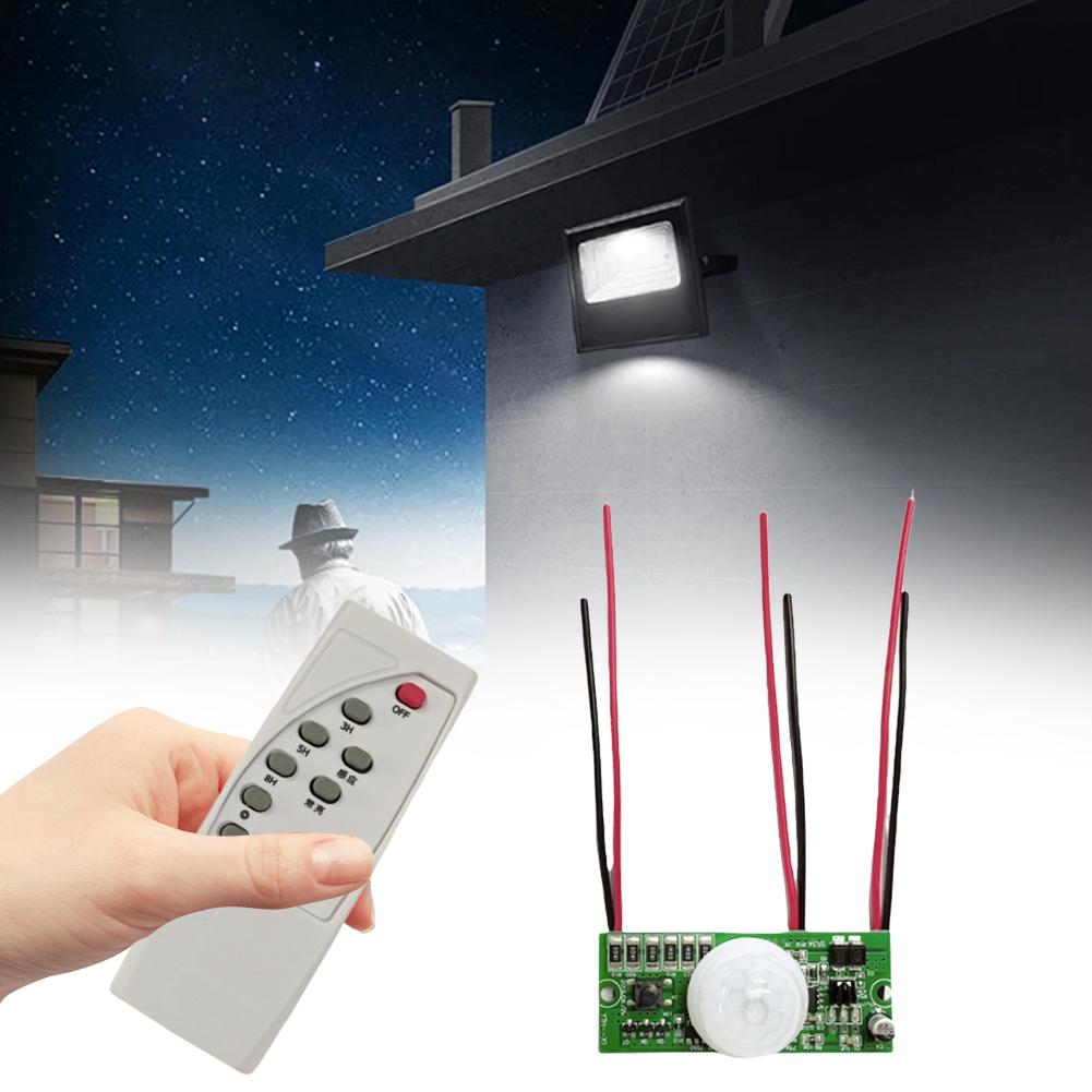 3.2 V 3.7 V Solar Lamp Board Controller Module Infrared Human Induction Solar Light Circuit Board Solar Lamp Controller Module