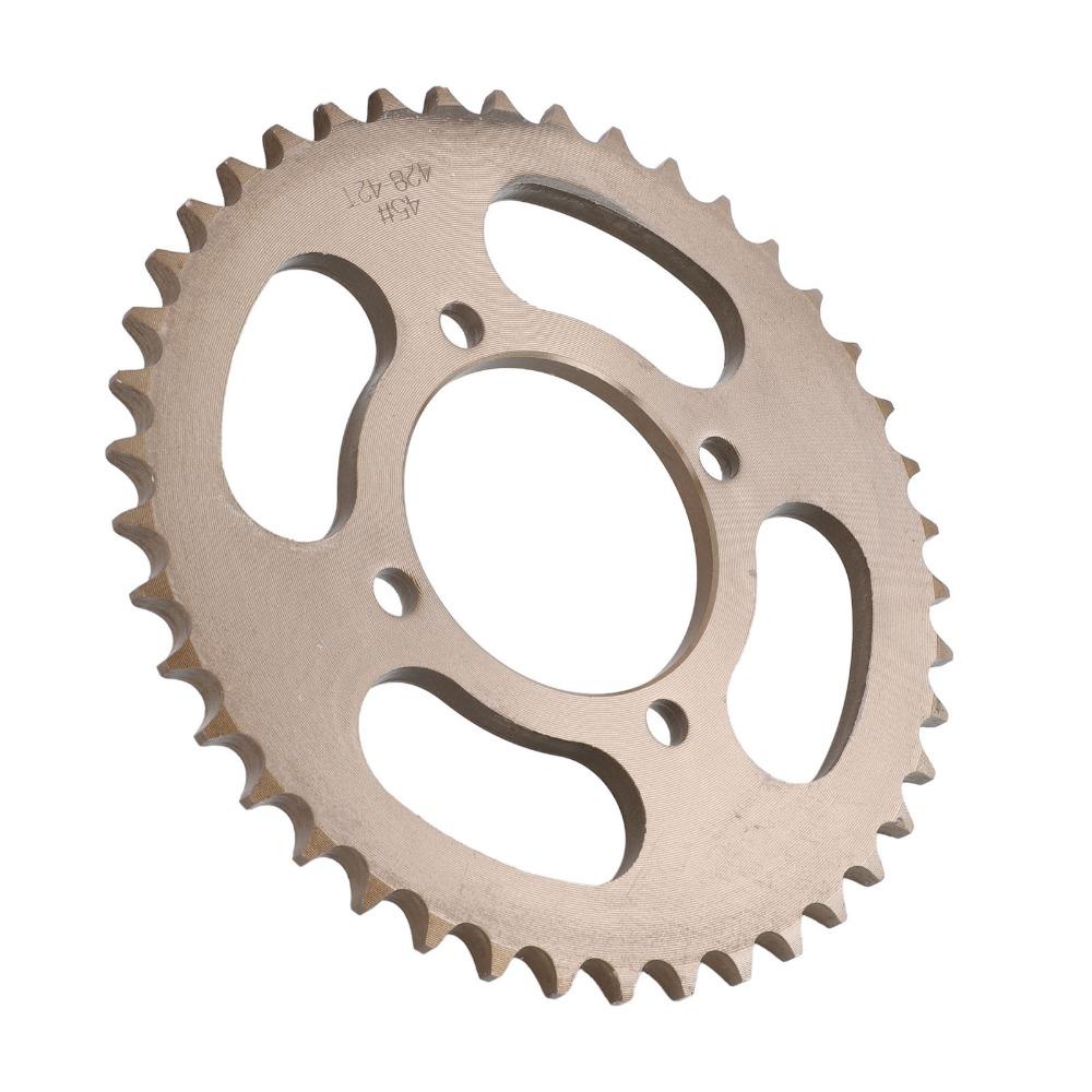 428 42T Motorcycle Sprocket High Toughness Rear Sprocket Rear Drive Sprocket Cycling Riding