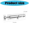6Pcs Slide Bolt Latches Thickened Stainless Steel Slide Lock Toilet Door Lock for Fence/Wood/Barn Door Easy To Install