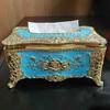 European Butterfly Tissue Box For Home Kitchen Living Room Bedroom High-end KTV Bar El Restaurant Napkin Storage Box