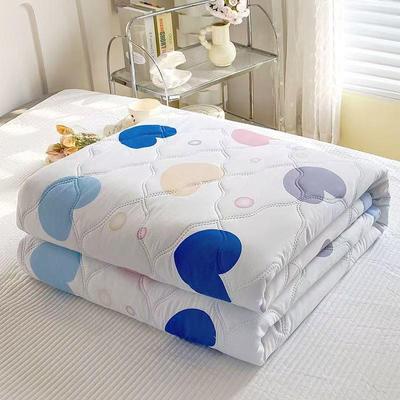 Washable Cotton Summer Quilt - Single & Double Sizes, Perfect for Naps & Gifts