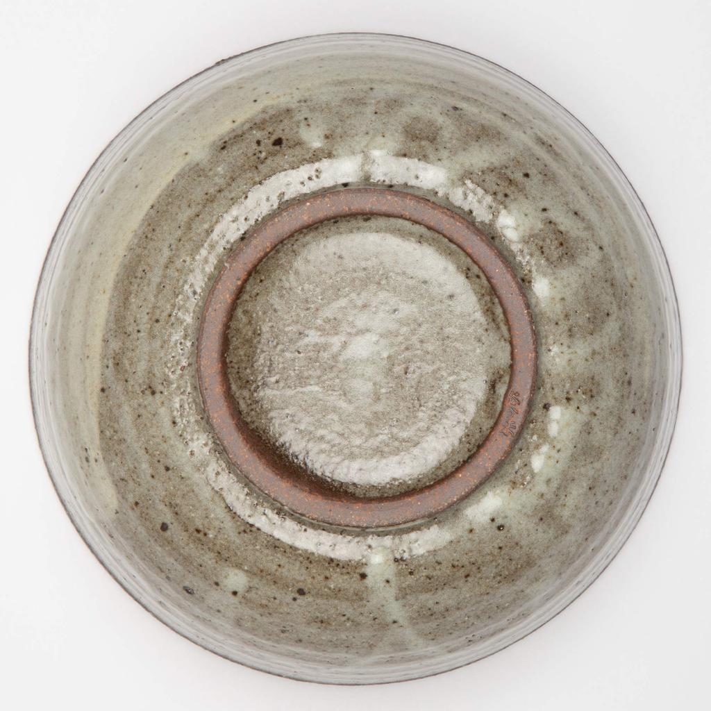 Marui Seito Shigaraki-Keramik Hechimon Schale mit Aschepinsel MR-3-3475