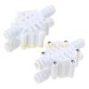 L8RE 4 Way 1/4 Port Auto Shut Off with Quick-Connect Fittings Durable