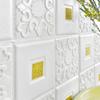 10PCS 3D Tile Brick Wall Sticker Wallpaper Self-adhesive Waterproof Foam Panel