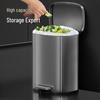 NHZHIW 12L Kitchen Trash Can