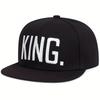 Unisex KING Letter Embroidery Hip-hop Hats Spring And Autumn Outdoor Adjustable Sports Casual Baseball Caps Sunscreen Hat