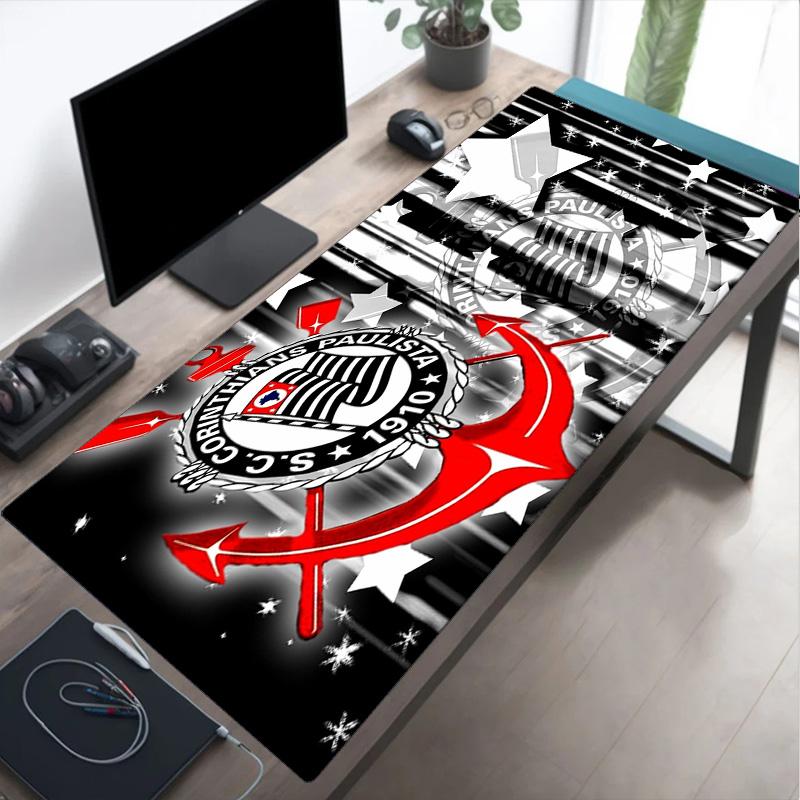 Corinthians Football Club Crest Mouse pad Mouse pad, Gaming Mouse Pad, keyboard pad, Desk Decor for computer notebook Fan Gift Birthday Gift