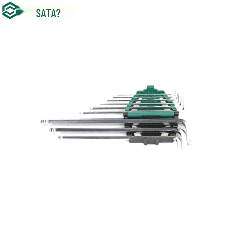 SATA 9-Piece Extra Long Ball End Hex Key Set 9-Piece Set