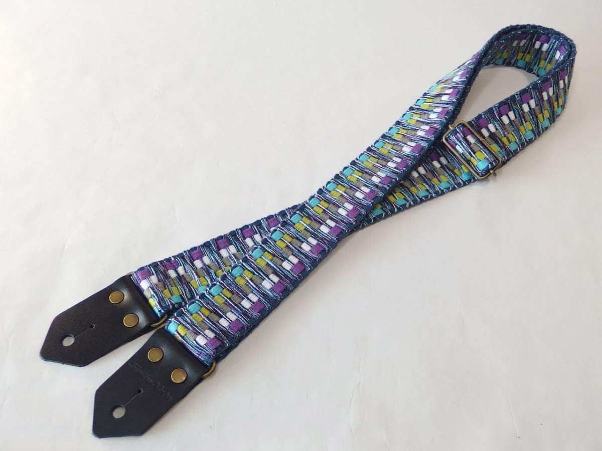 

Spice Note Gevaert HippyShake Guitar Strap, ES-G40HSBLU, Blue
