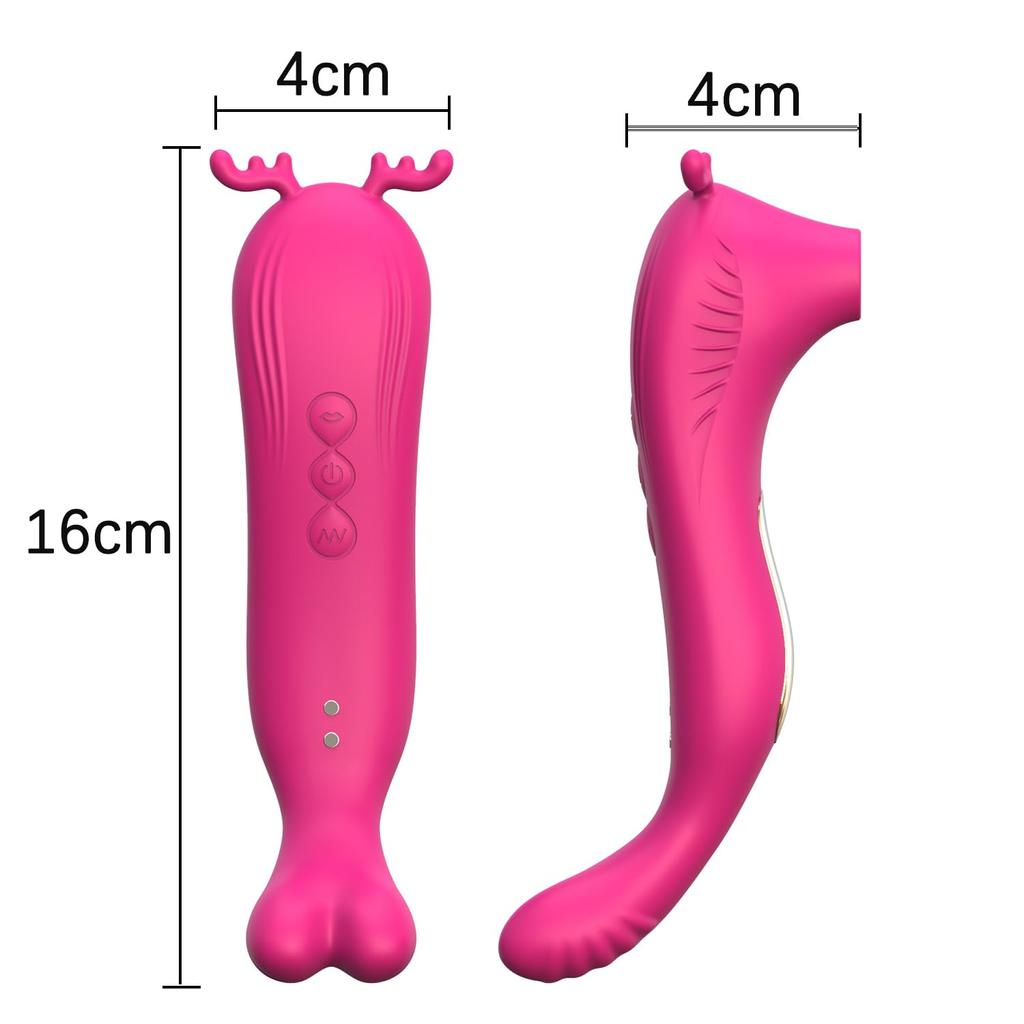 Vibrator Electric Massager Rotor Bibu for Women Powerful Clitoral Suction Popular Vibrator Types of Suction and Hitting 10 Types of Nipple Attack