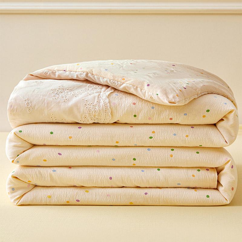 

Quilted Summer Fall Quilt Queen Size Soft Comfortable Quilts Machine Washable Single Double Blanket for Bed Comforter 200x230 110x220cm 1pc