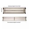2pcs Adjustable Clapboard Drawer Divider Partition DIY Durable Storage Organiser Wardrobe Closet Punch free Separator