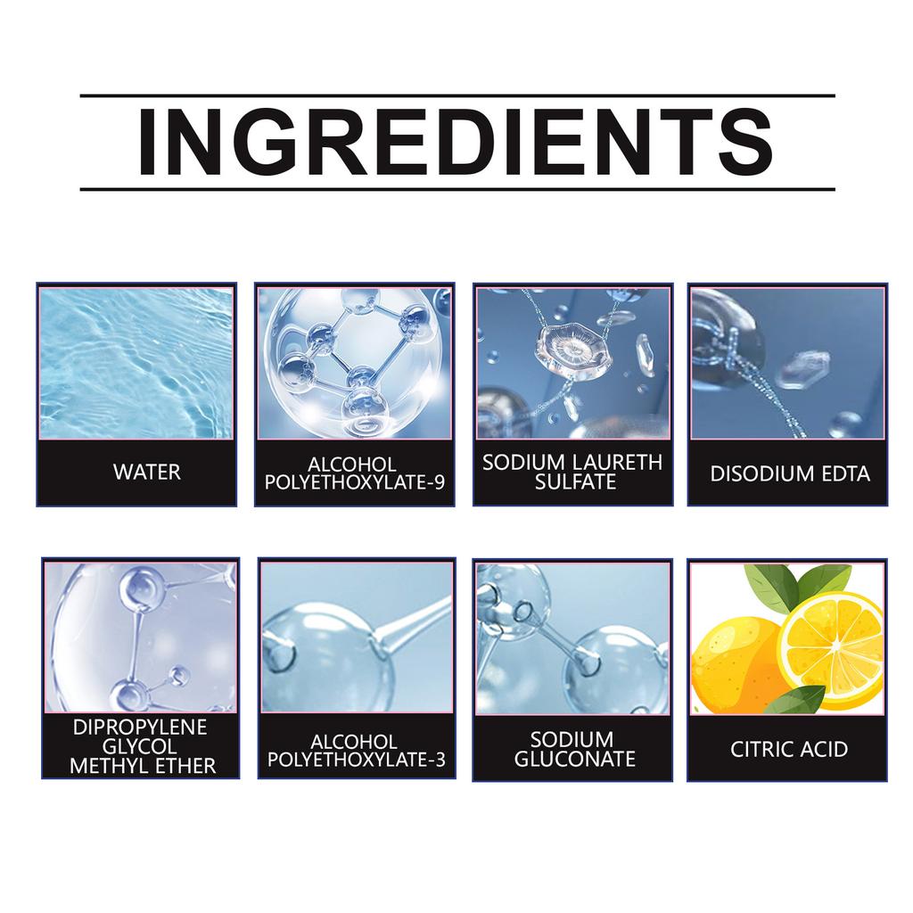 Rayhong Wheel Cleaner Wheel Wheel Stain Removal Anti-Aging Refurbishment Maintenance Daily Care Cleaner