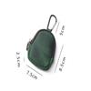 PU Leather Coin Purse Retro Small Zipper Pouch For Coins Earphones Accessories Bag Pendant