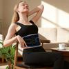 Rechargeable Ems Abdominal Trainer With Vibration Massage For Home Fitness And Waist Toning