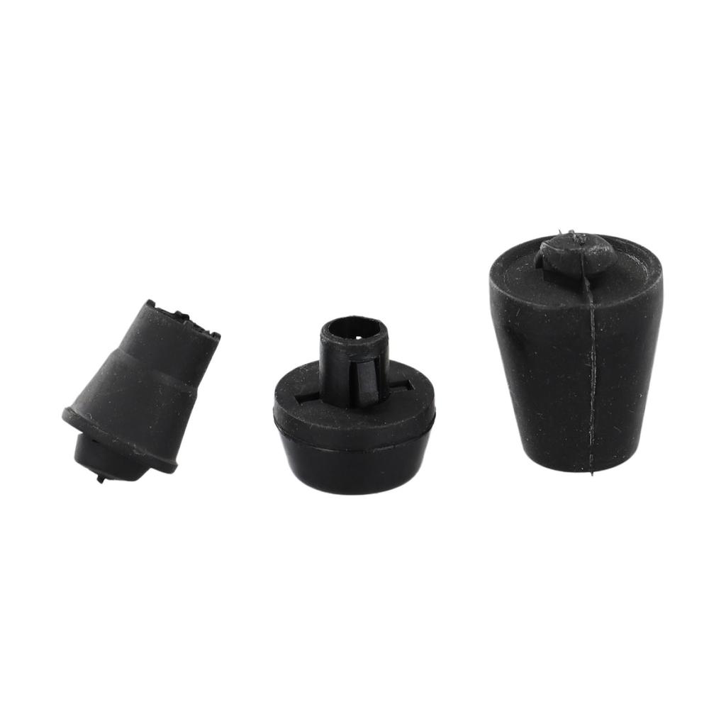 3 Pcs For Toyota For Cruiser For Prado LC120 03-09 Car Rear Tailgate Cushioning Granular Pad Automotive Interior Accessories