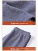 Men's Winter Fleece-Lined Camel Wool Base Layer Set - Warm Cotton Underwear and Pants for Middle-Aged and Elderly