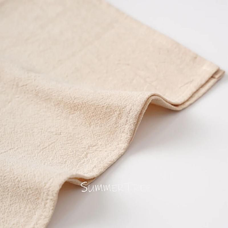 12 Stück 40x40cm Gewaschene Baumwolle Einfarbig Stoff Servietten Vintage Weich Langlebig Geschirrtücher Tischsets für Zuhause Küche Hochzeit Tischdekoration