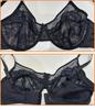 French Sexy Ultra-thin Lace Mesh Bra Women's Plus Size Underwear