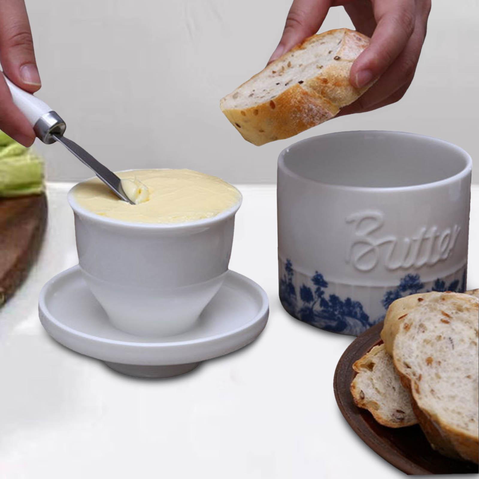 

Butter container, French butter dish, housewarming gift for bread and toast,