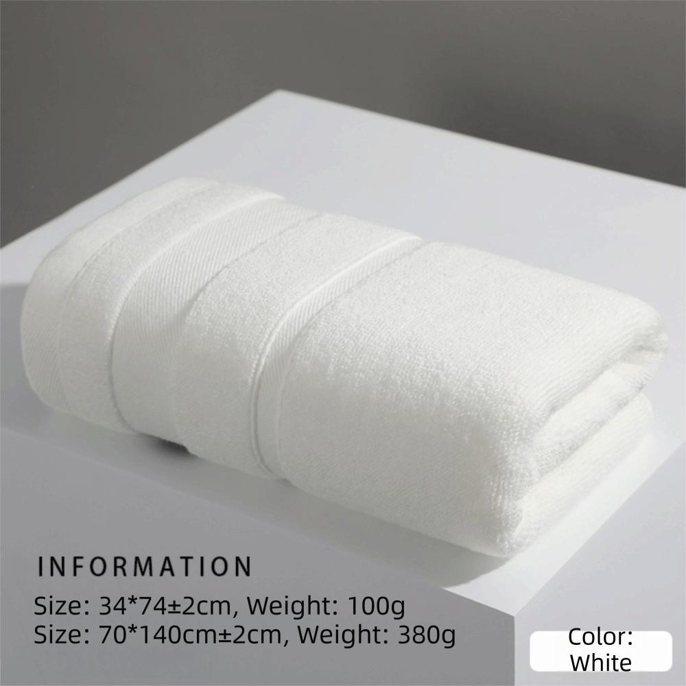 Absorbent Shower Towel Cotton Bath Sheet Comfortable Face Towel  Bathroom