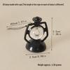 Retro Mini Kerosene Lamp Model for Dollhouse Christmas Decoration & Shooting Scene Prop.