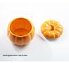 Ceramic Pumpkin Tea Can & Candy Jar: Exquisite Sealed Storage for Snacks, Dried Fruit & Tea, Perfect Table Ornament